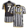 Virallinen pelipaita Juventus 2023-24 Chiesa 7 Koti Lyhythihainen - Miesten